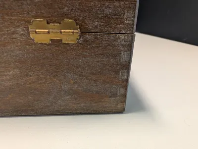Vintage Dovetail Storage Box