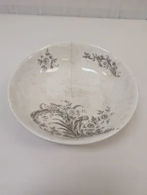 Antique Bowl & Plates