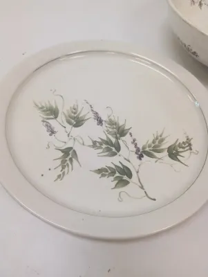 Antique Bowl & Plates