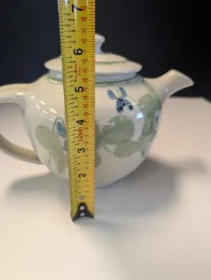 Stoneware Teapot - Signed By Local Artist David Voorhees