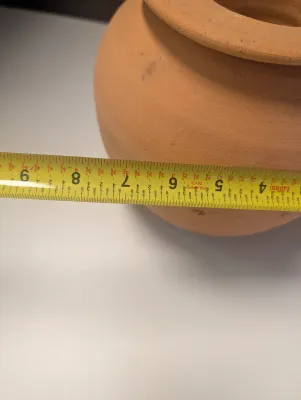 Handmade Terra Cotta Jack-O-Lantern Pottery From Gillsville GA