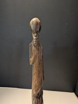 African Hand Carved Wooden Sculpture Figurines