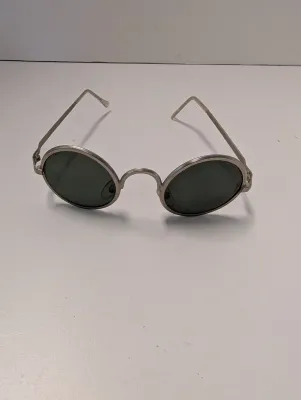 Vintage 1940's WWII Rare Welsh Amber Motorcycle Sunglasses Steam Punk & Steam Punk Polarized Glasses