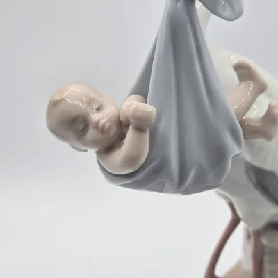 LOT 31L: Retired Porcelain Figurine Lladró "New Arrival"