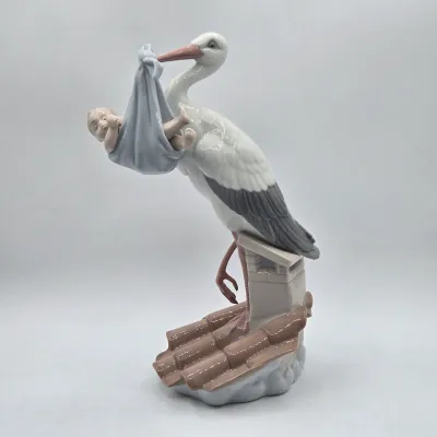 LOT 31L: Retired Porcelain Figurine Lladró "New Arrival"