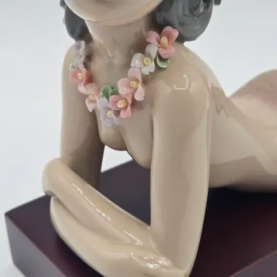 LOT 15L: Retired Lladro "Fantasy" Mermaid Figurine
