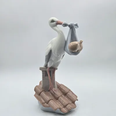 LOT 31L: Retired Porcelain Figurine Lladró "New Arrival"