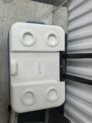 Sale Photo Thumbnail #110: Pull handle is broke in the center of cooler and grill could use a good cleaning