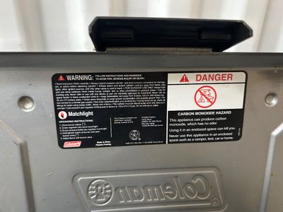 Sale Photo Thumbnail #126: Pull handle is broke in the center of cooler and grill could use a good cleaning