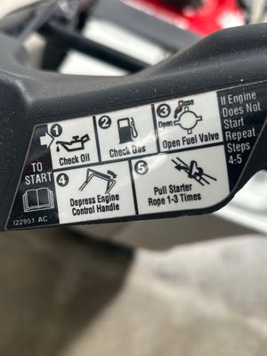 TROY-BUILT SELECT SPEED TRANSMISSION LAWNMOWER