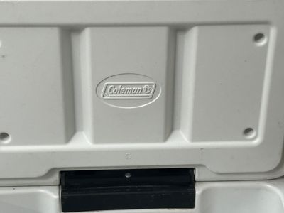 Sale Photo Thumbnail #108: Pull handle is broke in the center of cooler and grill could use a good cleaning