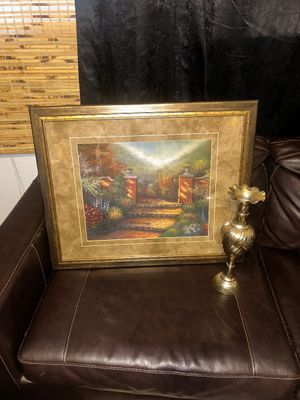 Sale Photo Thumbnail #416: Art 26” x 31”
Vase 16” Tall