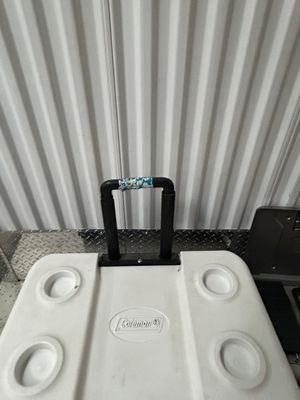 Sale Photo Thumbnail #113: Pull handle is broke in the center of cooler and grill could use a good cleaning