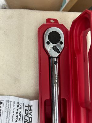 HYPER TOUGH 1/2” DRIVE TORQUE WRENCH