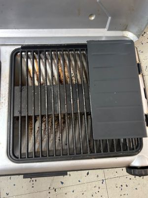 Sale Photo Thumbnail #121: Pull handle is broke in the center of cooler and grill could use a good cleaning