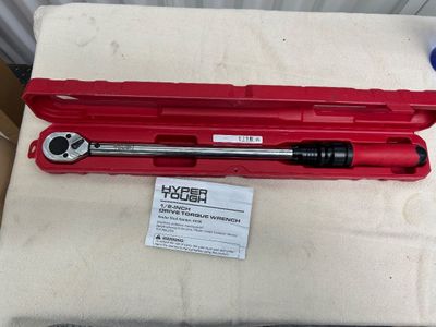 HYPER TOUGH 1/2” DRIVE TORQUE WRENCH