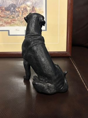 Sale Photo Thumbnail #359: DM SPENCER SIGNED AND NUMBERED (182/604) FRAMED ART PRINT TITLED "NOVICES" FEATURING HUNTING DOG PUPPIES AND DUCKS. INCLUDES BLACK LABRADOR FIGURINE AND SWAN/DUCK FIGURINE. FRAME HAS LIGHT CORNER WEAR. SEE PHOTOS FOR DETAILS AND MORE. DUCK IS A LINT ROLLE