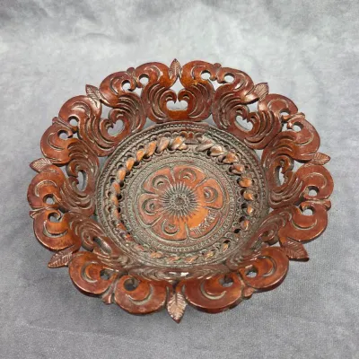 leather bowl