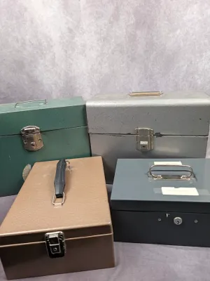 metal boxes