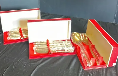 Bronze Flatware From Thailand