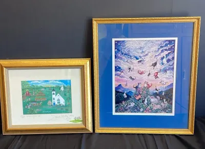 Framed Artwork by Bill Bell & Joanne Koenig-Macko | Signed & Numbered