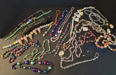 Mystery Colorful Beaded Costume Jewelry Collection