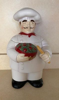 Sale Photo Thumbnail #26: Certified International chef cookie jar