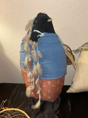 DOLLS FROM TAOS TRIBE IN NEW MEXICO AND DREAM CATCHERS