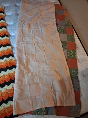 HANDMADE THROW BLANKET, HANDMADE QUILT