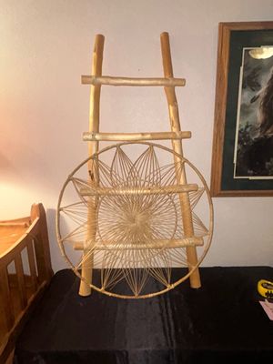 BLANKET LADDER & WICKER WALL HANGINGS