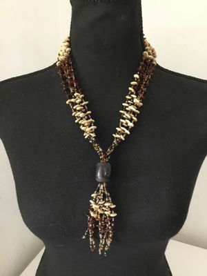 Vintage necklace barrel clasp