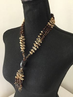 Vintage necklace barrel clasp