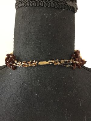 Vintage necklace barrel clasp