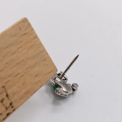 LOT 110: Lucite Jelly Belly Bee Pin, Alpaca Silver Pins and Earrings & More