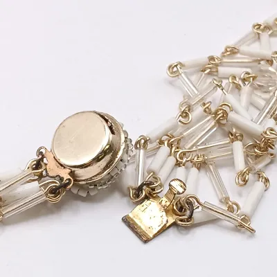 LOT 27: Vintage Vanna White Pearl Necklace, Multi-Strand Beaded Necklace, Gold-Tone Pendant Bracelet & More
