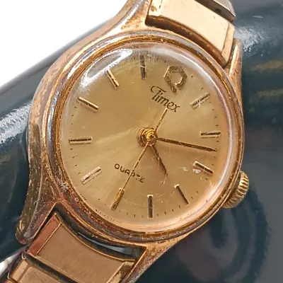 LOT 115: Vintage Watch Collection- Sakata Pocket Watch, Elgin, Timex & Pulsar