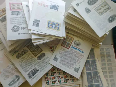 HUGE MYSTERY LOT OF STAMPS (2)