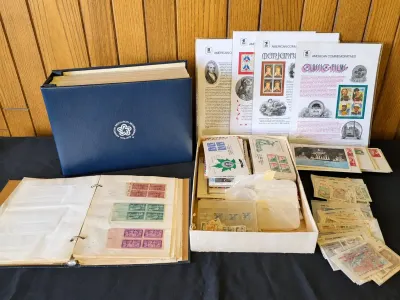 HUGE MYSTERY LOT OF STAMPS (3)