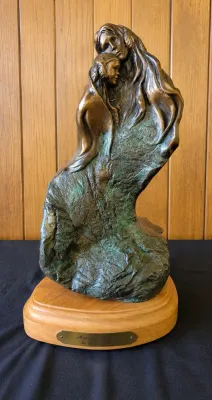 BRONZE SCULPTURE "MYSTIC SPIRITS" BY MARIANNE CAROSELLI