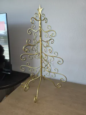 Metal table top Christmas