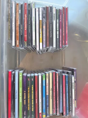 CD lot in tote