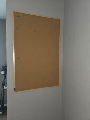 Cork bulletin board