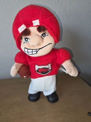 Battery operated Razorback football player