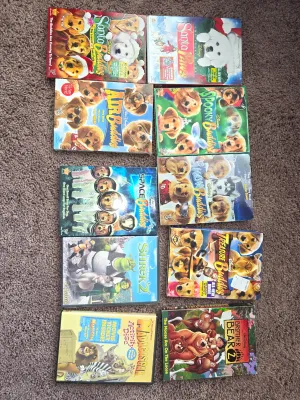 10 DVDs