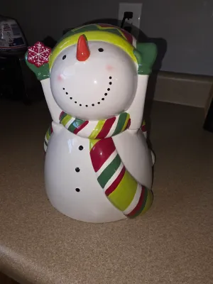 Snowman Cookie jar