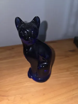 Blue Fenton cat