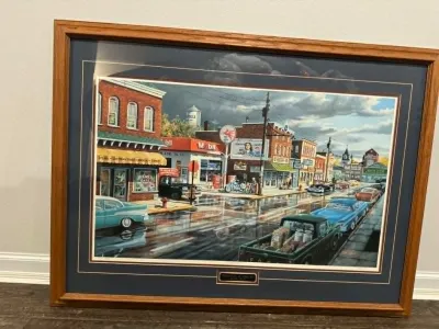 Sale Photo Thumbnail #28: Ken Zylla "Main Street" print