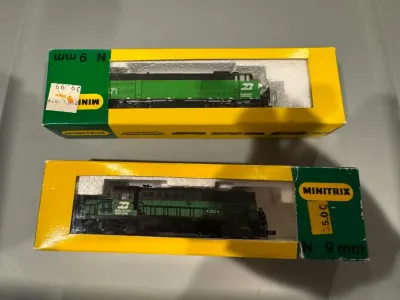 Sale Photo Thumbnail #15: Lot 9 mini trains