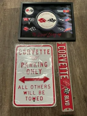 Sale Photo Thumbnail #27: corvette decor