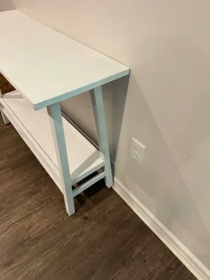 Sale Photo Thumbnail #58: white table stand